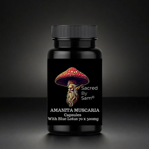 Amanita Muscaria With Blue Lotus Incense Capsules 1 Month Supply