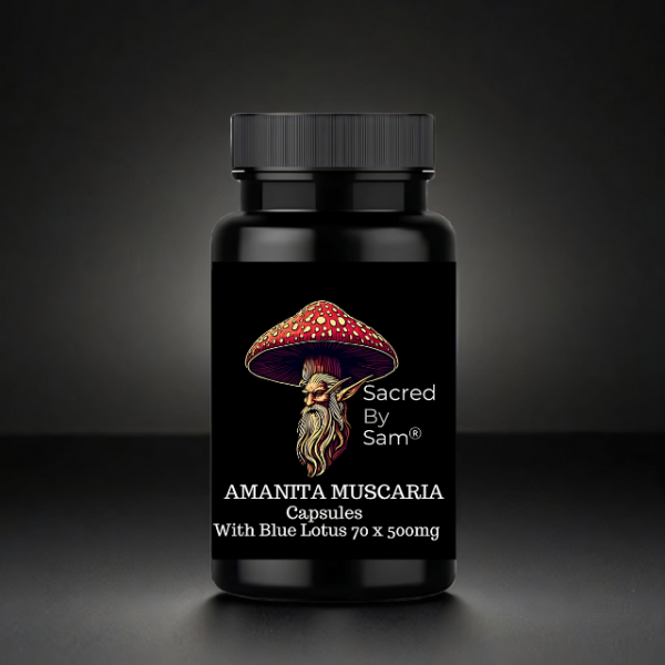 Amanita Muscaria With Blue Lotus Incense Capsules 1 Month Supply